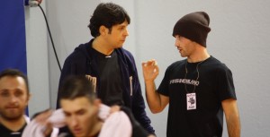 foto di boxe - istruzioni del coach